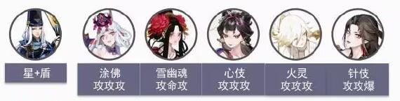 阴阳师手游伪神乐伪月落主力阵容如何搭配？