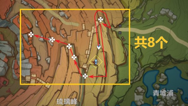 《原神》净心布局图-35净心收集路线攻略大全