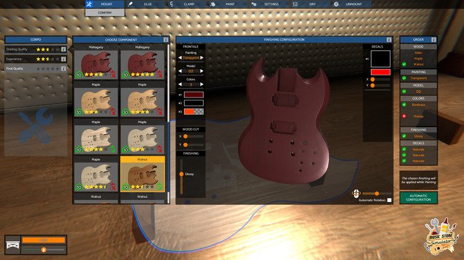 Instrument Shop Simulator: Prologue free demo version now available on Steam