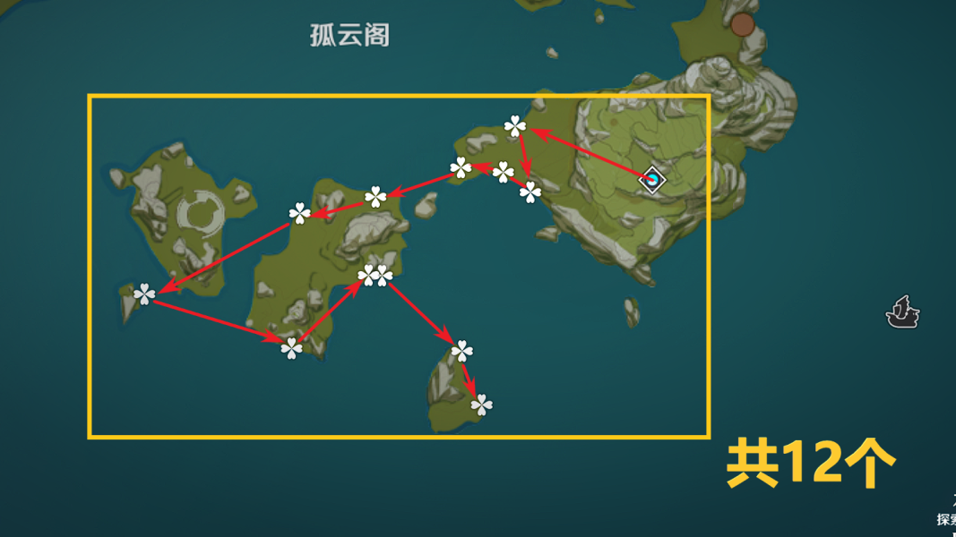 原神3.8星螺分布图与星螺收集完美路线详解