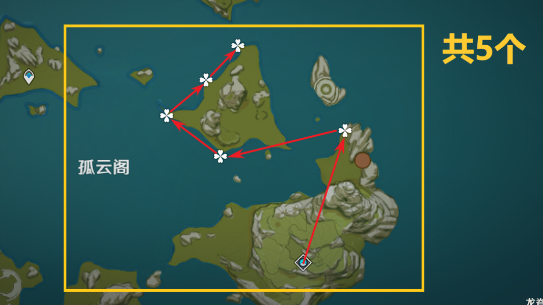 原神3.8星螺分布图与星螺收集完美路线详解