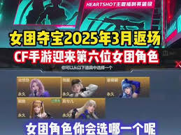 穿越火线：枪战王者女团夺宝全奖励盘点：限定皮肤、装备碎片获取技巧与实战价值解析